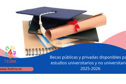 Becas privadas y públicas 2025-2026