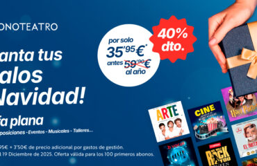 Abonoteatro 40�DTO 1200X525