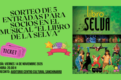 Sorteo entradas El libro de la selva 2025