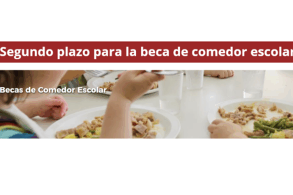 segundo plazo beca de comedor 2025