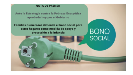 Bono social web nota de prensa