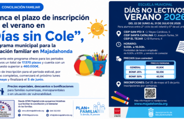dias sin cole afan 2026