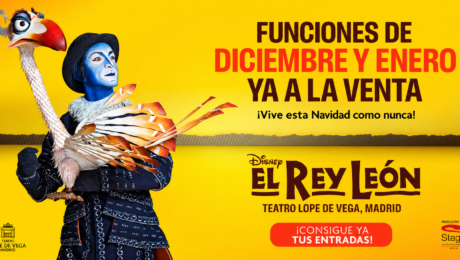 Cartel teatral de El Rey León