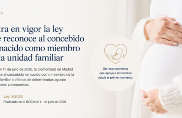 concebido no nacido entra en vigor