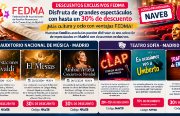 Descuentos FEDMA para grandes espectáculos