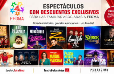 Espectáculos familiares con descuentos FEDMA